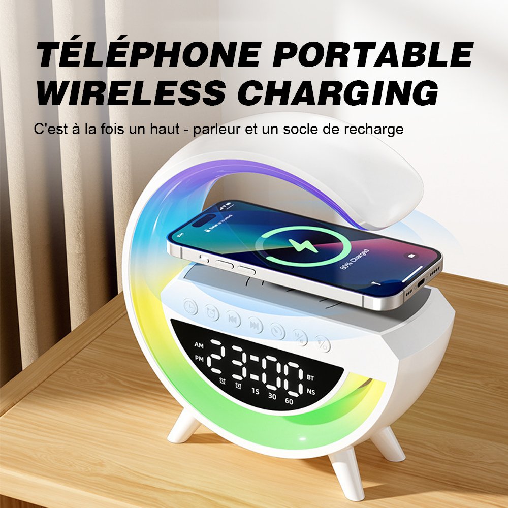 Haut-parleur Bluetooth (3401), haut-parleur HiFi portable sans fil, lecteur audio Bluetooth stéréo pour maison extérieur – Image 4