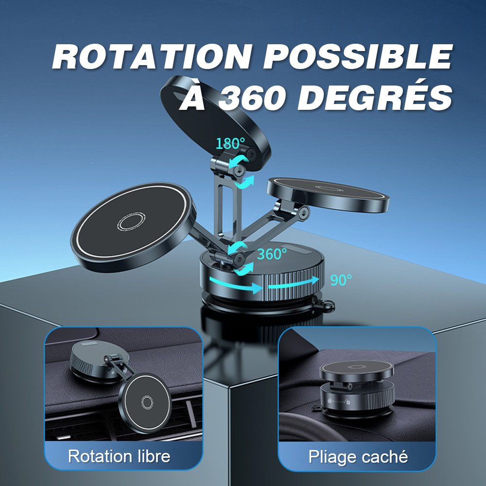 Support de téléphone portable (q11), support téléphone réglable pliable, support tablette de bureau pour chevet bureau – Image 5