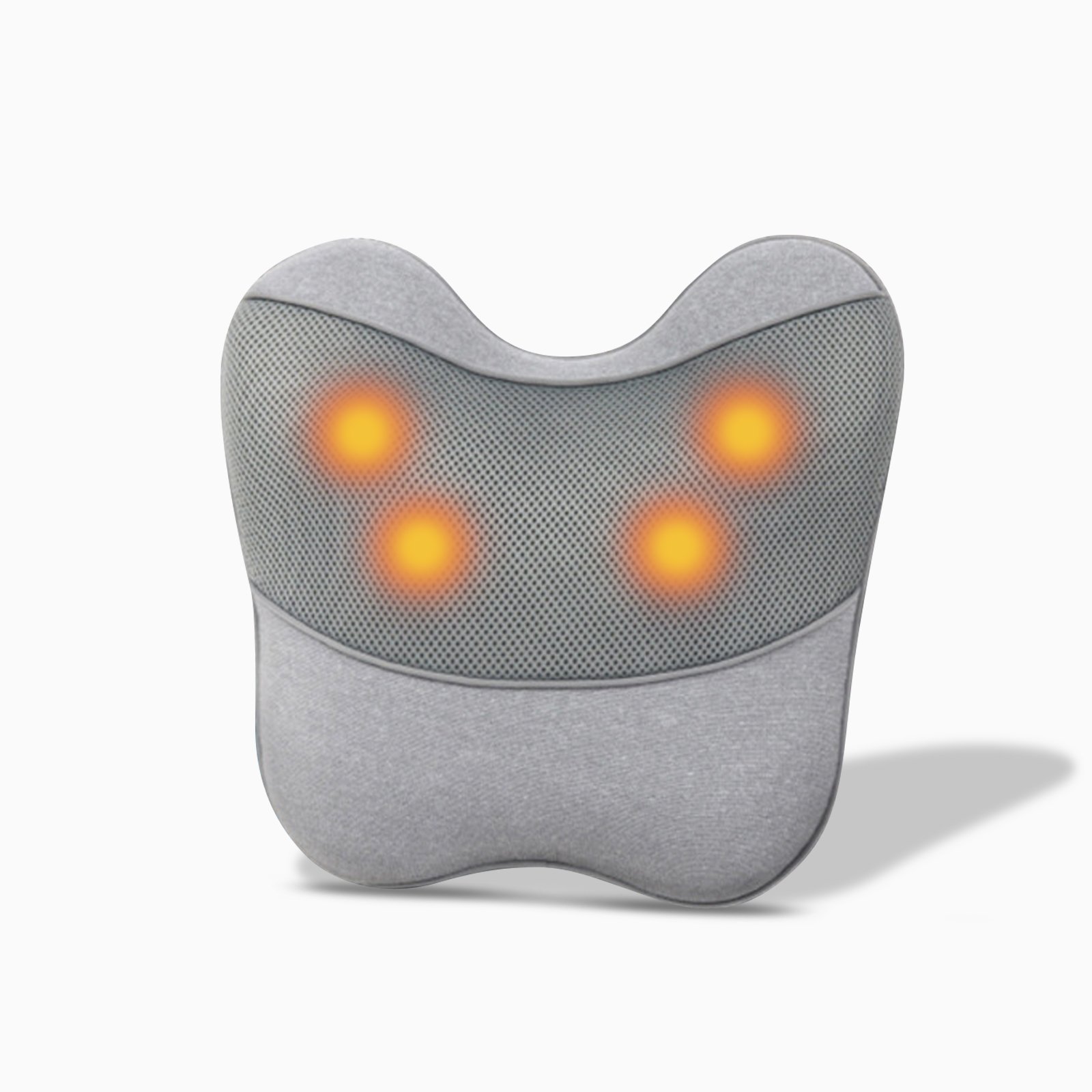 Coussin de massage, masseur shiatsu électrique chauffant cou dos, coussin de massage doux confortable pour maison voiture