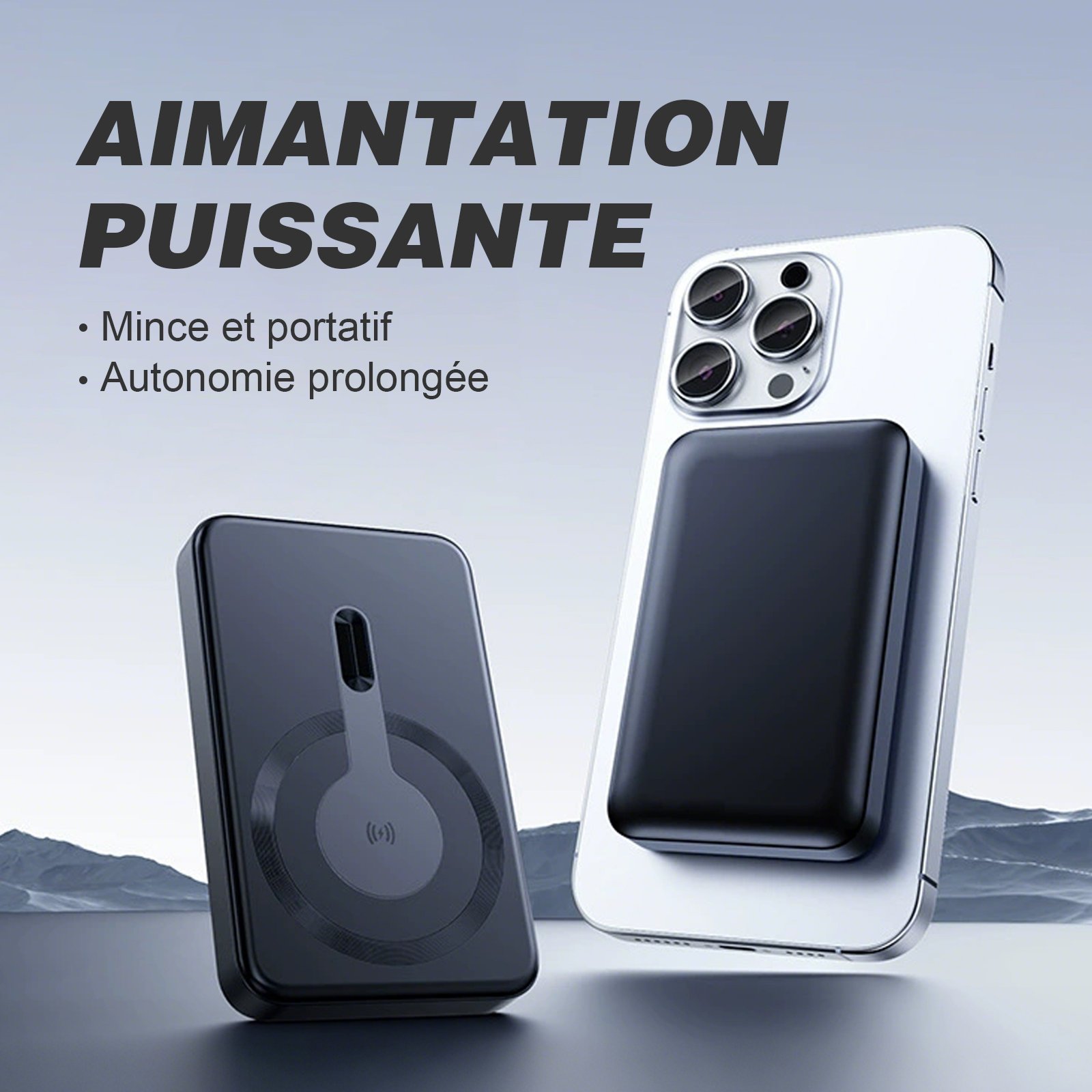 10000mAh Mini Power Bank (Y375), PD Fast Charging Slim Charger, Portable External Battery – Image 2