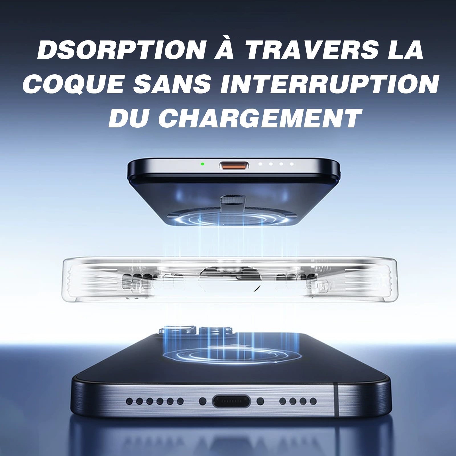 10000mAh Mini Power Bank (Y375), PD Fast Charging Slim Charger, Portable External Battery – Image 5