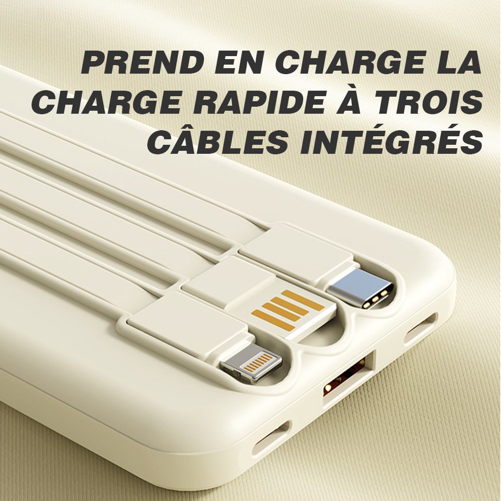 10000mAh Power Bank (Y411), PD Fast Charging Portable Charger, External Battery Pack – Image 4