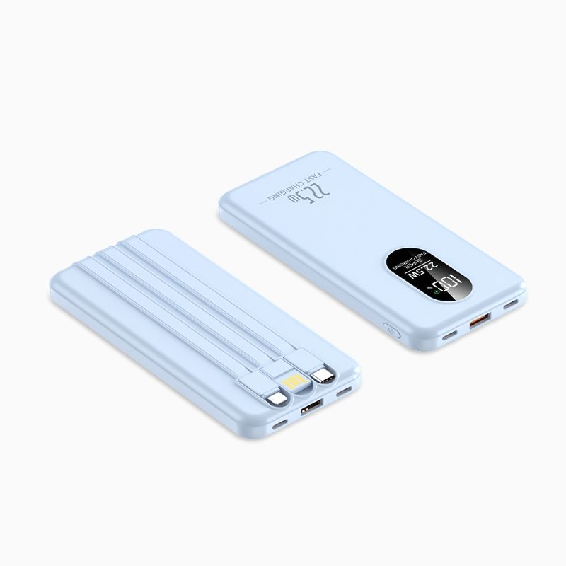 Power Bank 10000mAh (Y411), chargeur portable PD charge rapide, batterie externe portable