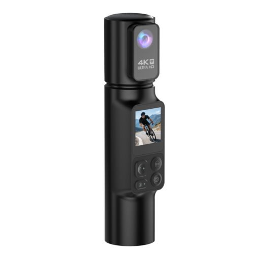 Caméra Sport Main Tenue 4K EIS, Écran IPS Tactile HD, Stabilisation Renforcée